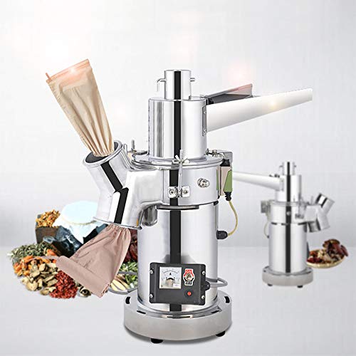 Carejoy Herb Grinder, Automatic continuous Hammer grinder Mill, Pulverizer for Salt, Coffee, Soy, Spices, Peanut, Various Medicinal Herb, etc