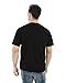 Guinness Distressed English Label T-Shirt, Large - Cotton Black Graphic Short Sleeve