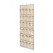 Honey-Can-Do 24 Pocket OTD Shoe Org Natural SFT-01256 Natural