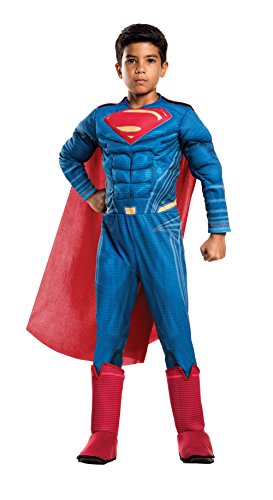 Rubie's Costume Boys Justice League Deluxe Superman Costume, Large, Multicolor