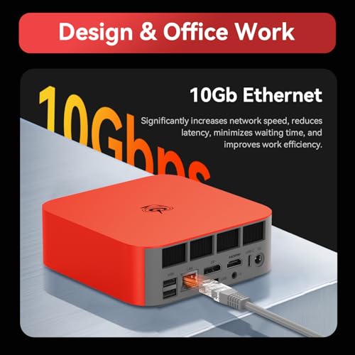 Beelink SER10 MAX AI Mini PC, AMD Ryzen AI 9 HX 470(12C/24T, up to 5.2GHz), 64GB DDR5 2TB PCIe4.0 SSD, Mini Computer 4K Triple Display, USB4/WiFi6/BT5.2/10G LAN, Pre-Installed Openclaw, Ubuntu+W11 Pro