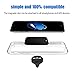 odbo Universal Magnetic Air Vent Car Mount Holder Clip for iPhone Android Smartphones, (Jet Black)