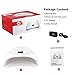 Deep Dream 84w UV LED Nail Lamp Gel Polish Light Nail Dryer with 4 Timer Fingernail Toenail Curing Lamps Professional Salon