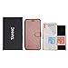 TANNC iPhone 8 Plus Wallet Case, iPhone 7 Plus Case, Flip Leather Phone Case [Screen Protector Included] [Layered Dandy] [Card Slot] [Kickstand] - for iPhone 8 Plus and iPhone 7 Plus - Brown