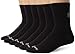 Under Armour Men’s Charged Cotton Crew Socks (Pack of 6), Black, Medium