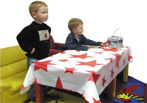 Red Star Design Splash Mat/Table Cover