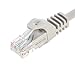 Cables Direct Online Cat6 100FT Network Ethernet Patch Cable, 550Mhz Internet Wire, Compatible with PC, Laptop, Modem, Router, TVs, Printer Cord, Consoles for Home and Office, Gray