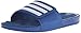 adidas Performance Men's Adissage 2.0 M Stripes Sandals,Equipment Blue/White/Equipment Blue,5 M US
