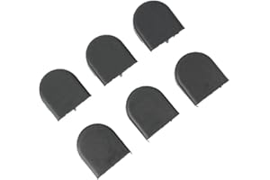 6pcs Replacement Wiper Head Cover Cap for Verso, and For Yaris (2004-2010) For - Black Plastic Wiper Arm Cap Set of 6