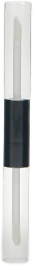 Angelakerry 50pcs Lip Gloss Empty Tubes 10ml Care Balms Bottle Containers 2 in 5 Portable Plastic