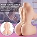 Fondlove Lifelike Sex Doll Male Masturbator Toy with Vagina and Anus, Realistic Male Sex Toy for Men Maturbation, 3D Love Doll with Pussy Ass Butt and Torso