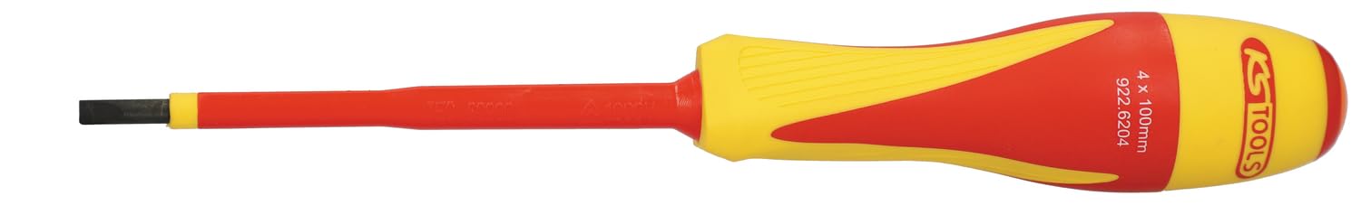 KS Tools 922.6204 Ultimate Screwdriver Slotted Insulated 4.0 x 100 mm 1000 V