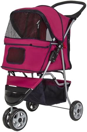 how to fold 3 wheel stroller