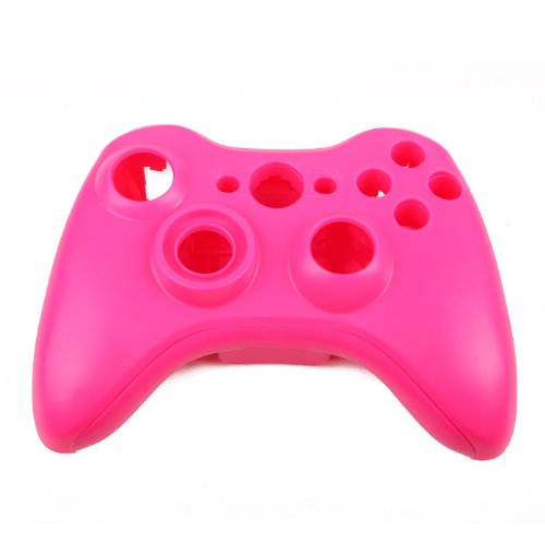 HDE Xbox 360 Wireless Controller Shell Buttons Thumbsticks Replacement Case Custom Cover Kit - Pink