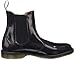 Dr. Martens Women's Flora Chelsea Boot, Cherry Red Arcadia, 4 UK/6 M US