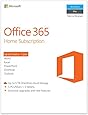 Microsoft Office 365 Home 1 Year Subscription | 5 PC or 5 Mac Key Card