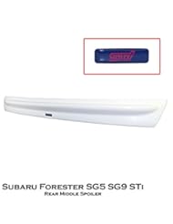 Automotive Parts and Accessories: FRP Fiber Glass Rear Middle Spoiler Wing Fit For Subaru Forester SG5 SG9 STI 02-05 - D&D (Drag & Drift)