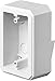 Arlington Industries FS8171 Weatherproof Flanged Outlet Switch Box for Dutch Lap Siding, White, 1-Pack primary