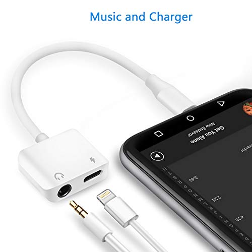 image for Ambrrhty Headphone Adapter for iPhone Adaptor to 3.5mm Converter Earph