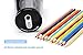 IKONG Electric Pencil Sharpener Heavy-Duty, Auto-Stop Battery Operated Pencil Sharpener for No.2 and Colored Pencils (6-8mm), Colored Electric Pencil Sharpener for Kids, School and Teacher Supplies
