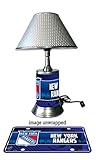 New York Rangers Lamp with chrome shade