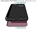 iPhone 7 Plus Card Case, SKINU iPhone 7 Plus Case with Dual Layer Wallet Design and Card Slot Holder Mirror For iPhone 7 Plus 2016 - Metal Slate