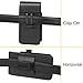 BECPLT for Galaxy Note 10 +Plus 5G Holster Black Mobile Phone Belt Pouch Holster Cover Belt Clip Case Pouch for S20+ Plus / S20 Ultra 5G/ Note 9 Note 8 (Fit w/Thin Case on)