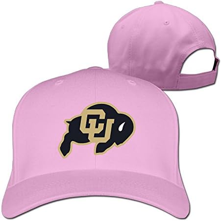 Pure Colorado Buffaloes Football Logo Baseball Hat Womens Pink Snapback