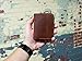 Minimal leather wallet, Card wallet, Card holder, Brown Dublin wallet, Brown Horween leather, Wallet