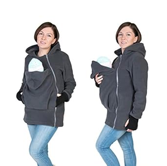 babywearing fleece hoodie