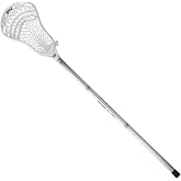 STX Lacrosse Stallion 200 Boys Complete Stick with Mesh Pocket, Attack/Midfielder