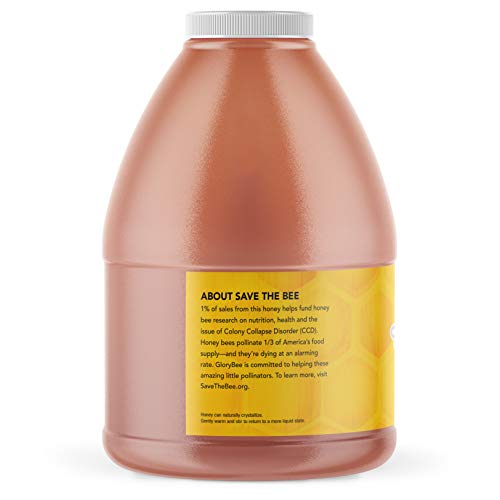 GloryBee, Pure Clover Blend Honey, 100 US Grade A Honey, 5lb Pricepulse