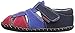 pediped Baby Harvey Flat, Navy Red, Medium E/5-5.5 E US Infant