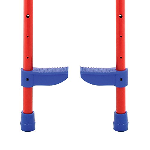 Indy Kids' Steady Stilts, Red, Medium