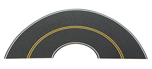 Walthers HO Scale Flexible Self-Adhesive Paved Roadway Curves (Double Line)