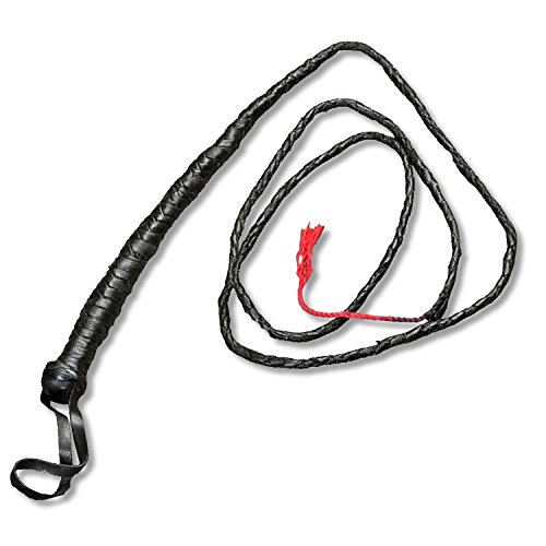 6 Foot Leather Bullwhip Whip