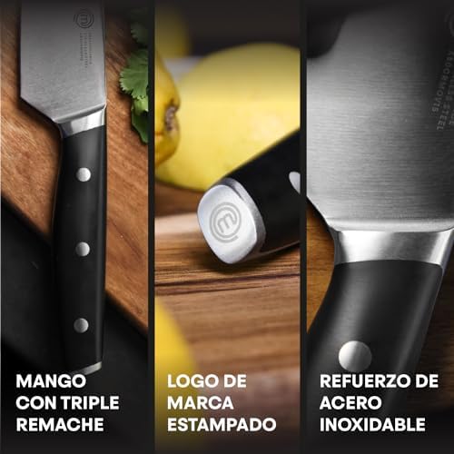 MasterChef Cuchillos Cocina Profesional con Manta
