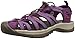 KEEN Women's Whisper Closed Toe Sport Sandals, Grape Kiss/Grape Wine, 8