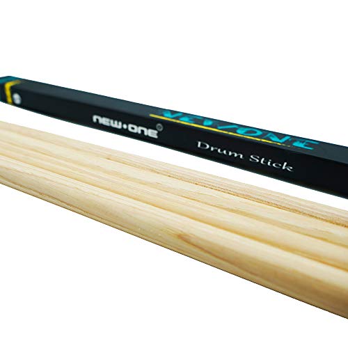 5A Drum Sticks American Hickory Wood Tip Drumsticks for Kids Adults Practicing(1 pair) - Thumbnail 5