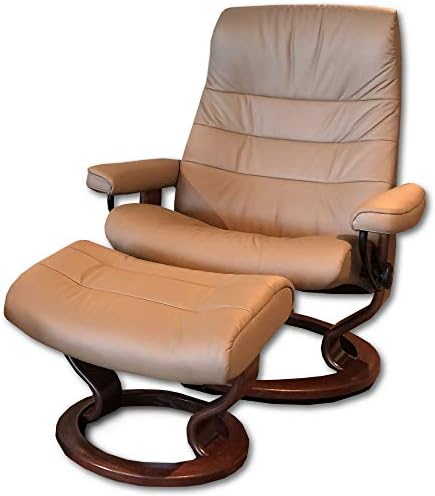 Stressless Large Opal Classic Chair & Ottoman