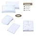Twin Size Bed Sheet Set - 3 Piece (White),Super Soft Microfiber 1800 Thread Count Luxury Egyptian Sheets with 16-Inch Deep Pocket Wrinkle and Hypoallergenic by Best Season