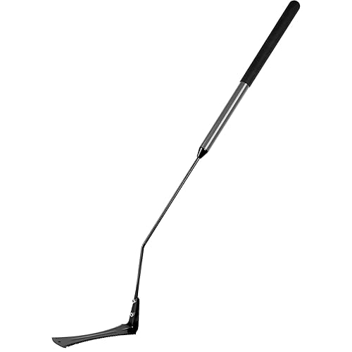 Walensee Grass Whip with Double-Edged Serrated Sharp Steel Blade Weed Grass  Cutter with Soft Rubber 22-Inch Handle Cut Tall Grass and Overgrown Weeds 