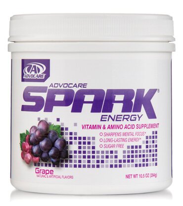 Advocare SPARK Energy & Amino Acid Metal Focus Long Lasting Energy Sugar FREE 42 SERVINGS 21 Vitamins Choose From 10 Flavors (Grape) - Thumbnail 2