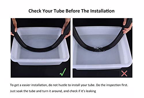 OUTFANDIA Inner Tubes, 2 Pcs 26" x1.9/1.95/2.10/2.125 Schrader Valve (32mm) BMX Bicycle Inner Tubes, Bike Tube for Children & Adults