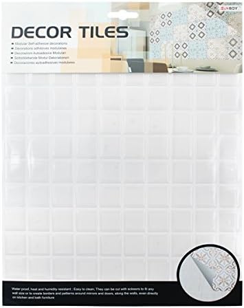 ZCHING Anti Mold 3D Peel and Stick Tile Backsplash,Self Adhesive Wall Tiles for Bathroom and Kitchen Decorative (10 Tiles)