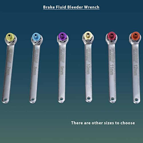 FIRSTINFO Mini 11mm Brake Fluid Clutch Bleeder 12 Point Wrench - Thumbnail 3