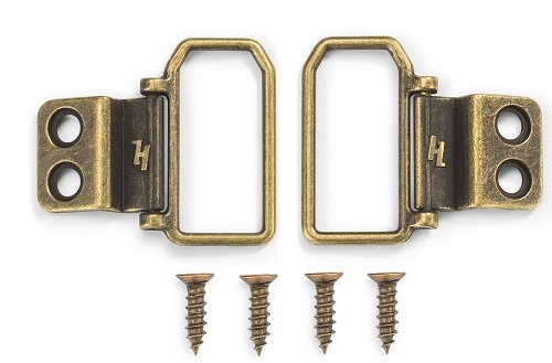 HangZ Flat Mount 2 Hole D Ring 50LB 10002 (1 Set per Pack)