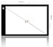 Ultra-Thin Portable LED Light Box Tracer USB Power Cable Dimmable Brightness Artcraft Tracing Light Pad Light Box for Diamond Paint Artists Drawing Sketching Designing Stencilling (A4)
