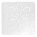 Jili Online New Stencil Plastic Quilting Templates Quilt Tool for Patchwork Sewing Craft 14#
