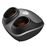 Naipo Shiatsu Foot Massager with Heat, Tapping, Kneading and Air Compression for Foot Massage - 2 Years Warranty
